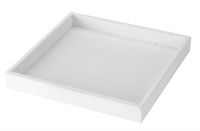 TACA DREWNIANA DEKORACYJNA BIAA 30x30x3cm